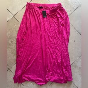 Eloquii Bright Pink Skirt